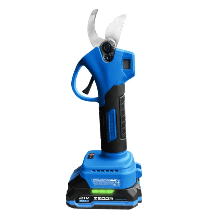 Zegor Акумуляторний електричний секатор 21v до 28мм/24міс гарантії ESAX-21BL-28