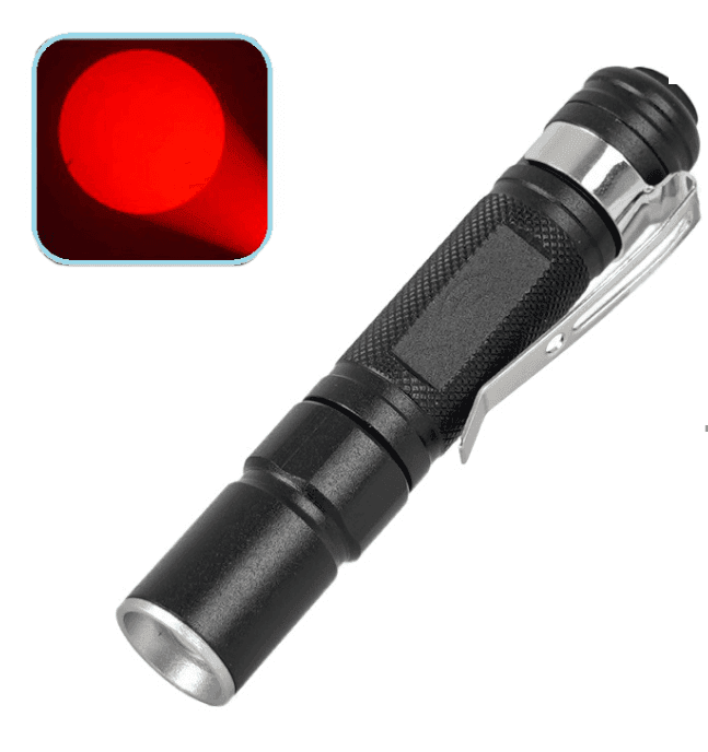 Ліхтар 705 - ХРЕ (RED). 1х ААА,1 РЕЖИМ ,zoom (10185