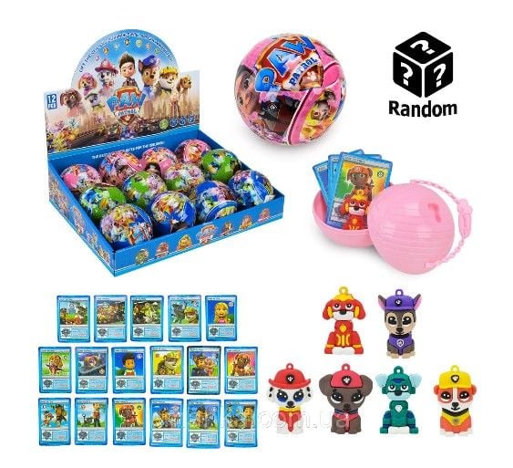 Герої арт 339-1 у шару 9,5*9,5 см сюрпризі  мікс видів у дісплей боксі