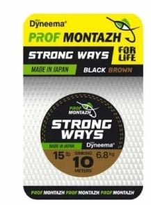 16143 Повідковий матеріал Black Brown 15LB 6.8кг