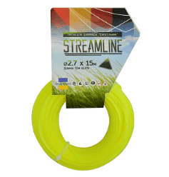 895194 Волосінь для тримера Streamline 2,7мм 15м семикутник