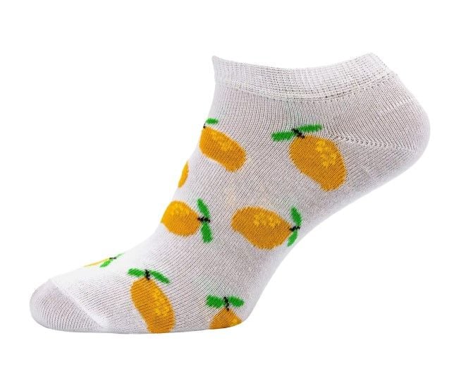Шкарпетки жін, кор. /RT1312-161. р/лимон /39-42 білий .89285