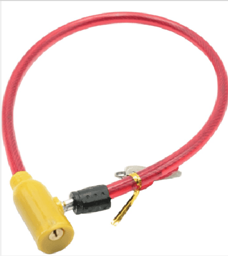ЗАМОК НА КЛЮЧ MS-2 L-0.65M Ø-9MM (РІЗНІ КОЛЬОРИ) 40-001