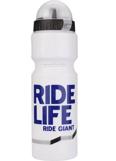 Фляга Ride Life GIANT 650ml пластмасова біло-синя 47-010