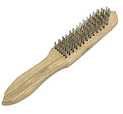 991181 Щітка ручна 6-рядна деревяний корпус