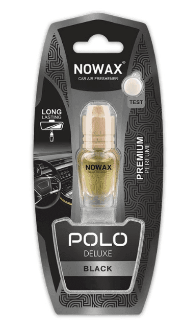 Ароматизатор повітря в блістері ТМ Nowax серія "Polo Deluxe "7 ml- BLACK NX07815