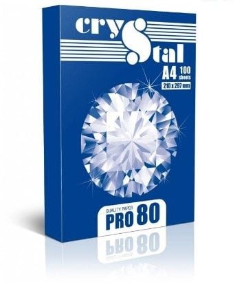 Папір офісний CRYSTAL А4 80г/м2 100 аркушів (80711)