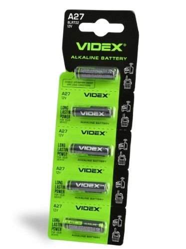 Батарейка A27 Videx Alkaline