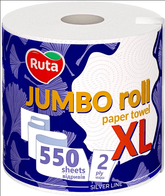 Рушник паперовий RUTA JUMBO XL 1рул 2ш 98214