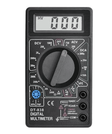 Мультиметр DT-838 звукова прозвонка температура