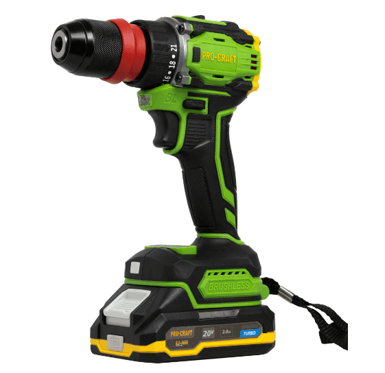 Шурупокрут акумуляторний PRO-CRAFT PA-18 Pro2 DFR