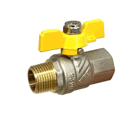 Кран ГАЗ шаровий 1/2" ВЗ ZEGOR MOP5 (GN11)