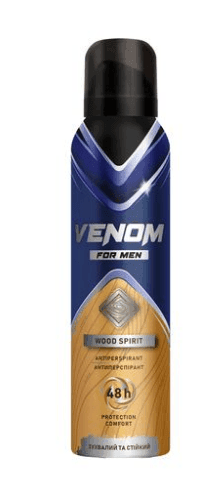 Venom for men аерозоль дезод-антиперспір Wood Spirit 150 мл 080056