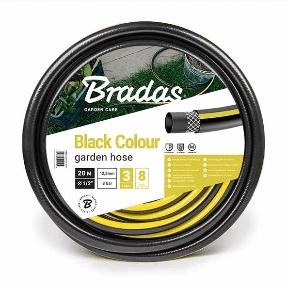 П3 шланг полив. BLACK COLOUR 1/2 30м