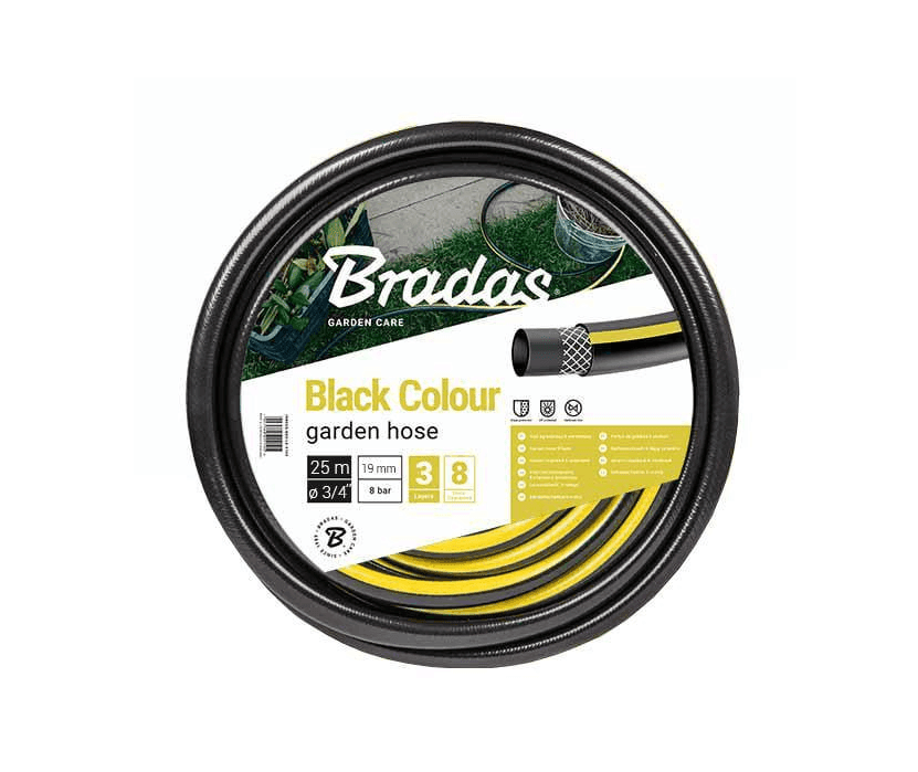 П3 шланг полив. BLACK COLOUR 3/4 25м