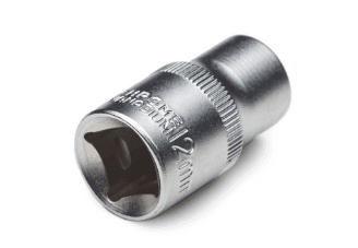 Насадка СИЛА торцева 6-гранна 1/2" CrV 12мм