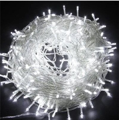 Гирлянда 500 LED, проз. шнур, белый свет A-4