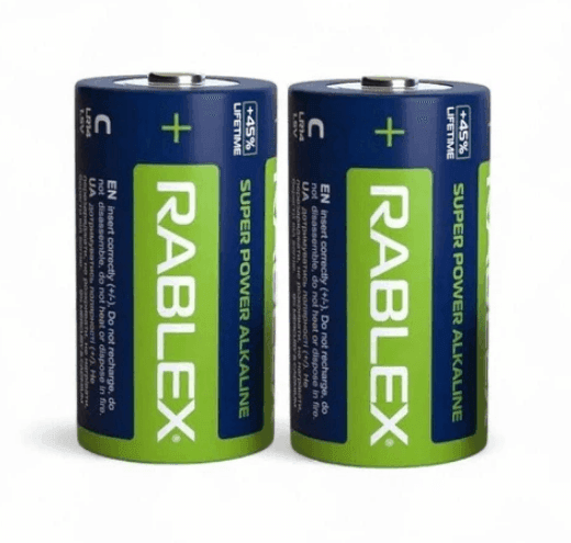 Батарейки Rablex LR20 1,5В лужна (6792)