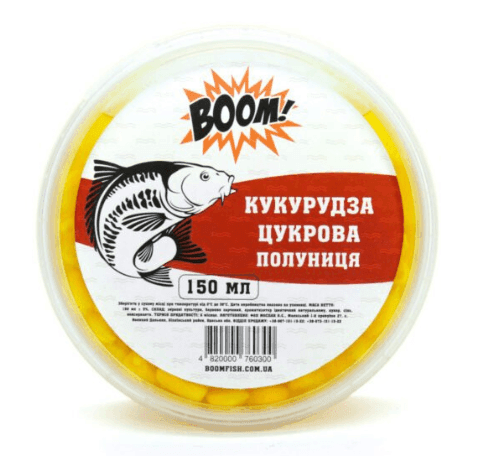 009329 Кукурудза Boom Полуниця 150мл