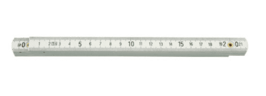 15050 Метр складений пластмасовий VOREL L=1м.