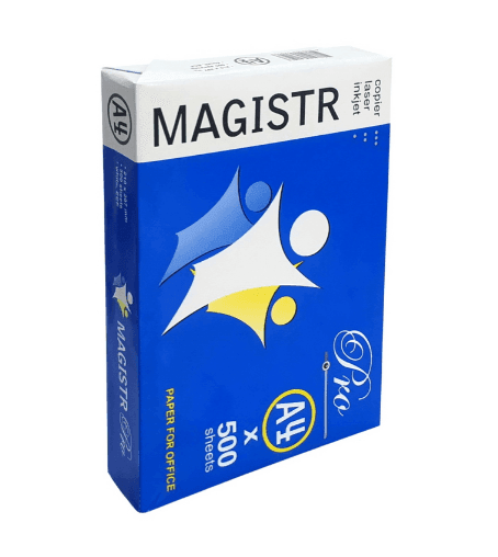 003282 Папір офісний Magistr Pro клас C А4 80г/м2 500 аркушів