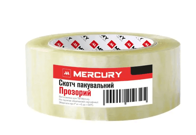 Скотч пакувальний  MERCURY 66м Т-06-408
