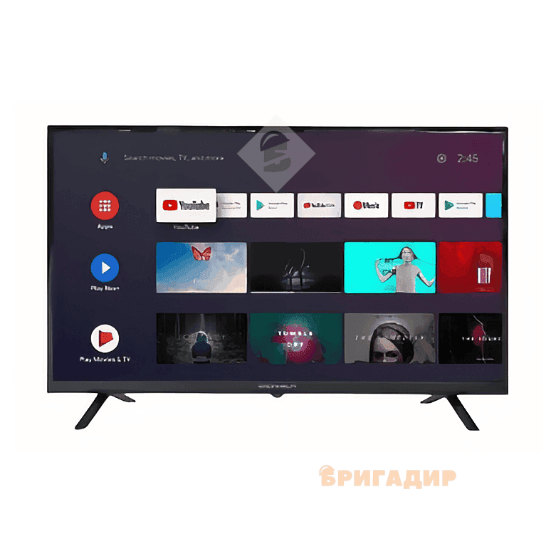 Телевізор GT9FHDFL43-GA2  FRAMELESS ANDROID TV VOICE CONTROL