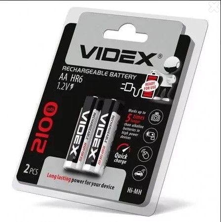 Аккумулятор Videx AA 2100Mh