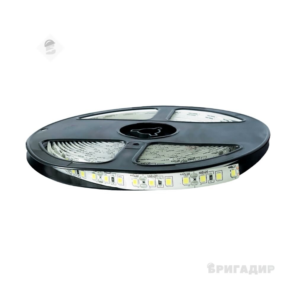 СВІТЛОДІОДНА СТРІЧКА ЛЕБРОН SMD 2835  120 LED 9,6W/M DC 12 V 4200K IP 20 135361