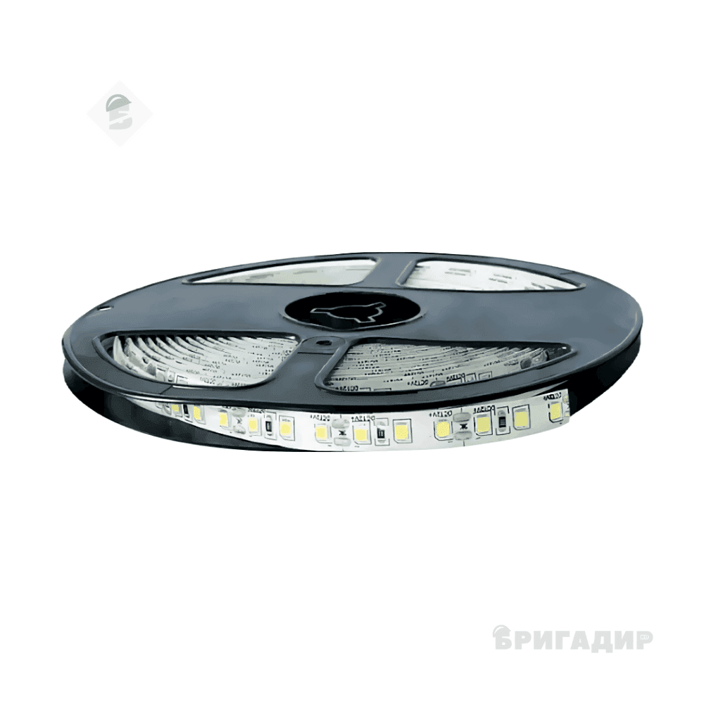 СВІТЛОДІОДНА СТРІЧКА ЛЕБРОН SMD 2835  120 LED 9,6W/M DC 12 V 6000K IP 65 135361