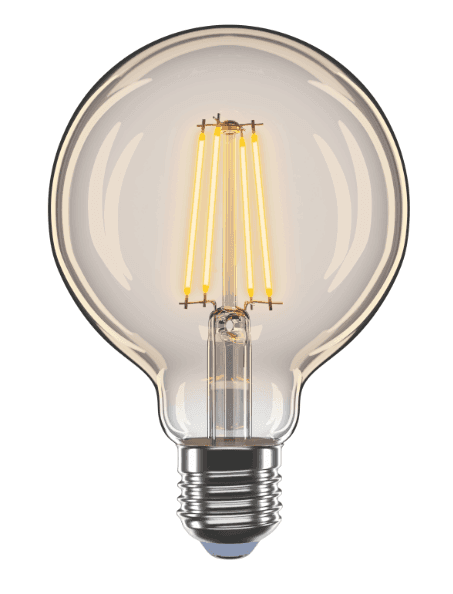 LED Лампа Velmax Amber-g95 4вт 2200к 21-46-53