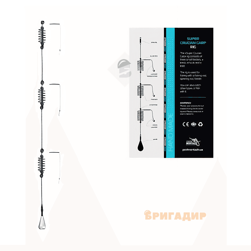 ПрофМонтаж снасть оснащена короп-карась 40g 12924