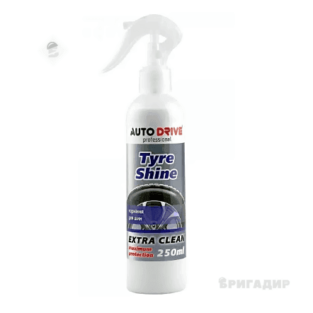 ЧОРНІННЯ ДЛЯ ШИН  AUTO DRIVE TYRE SHINE 250МЛ AD0033