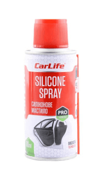 Силіконове мастило CARLIFE SILICONE SPRAY, 110ml