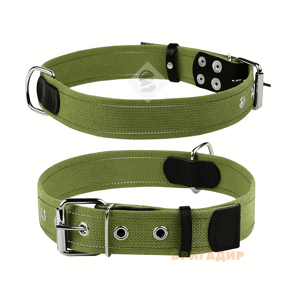 6138 Нашийник брезент подв.(35мм*51-63см) "Collar"