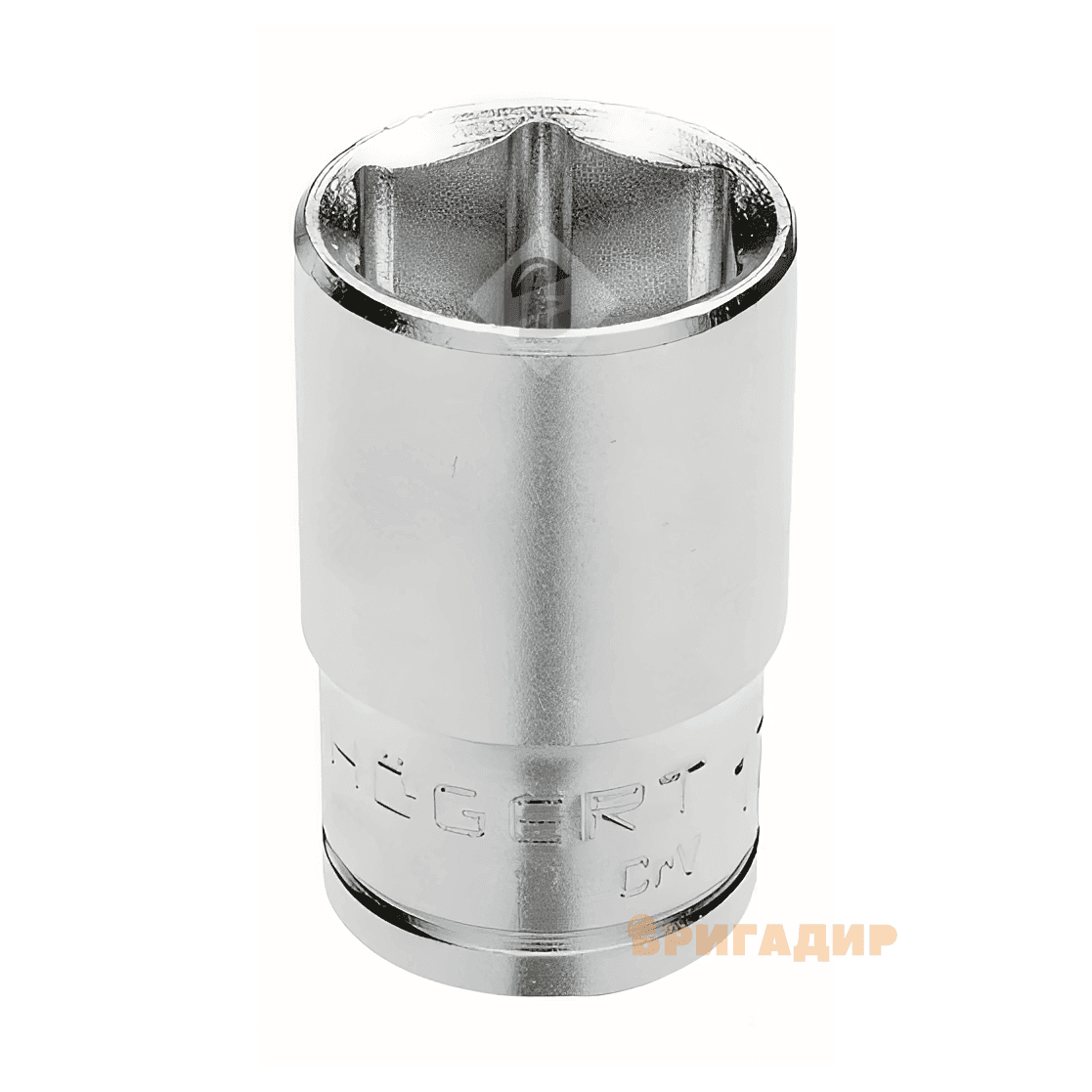 Насадка APRO торцева 6-гранна 1/2" CrV 12мм
