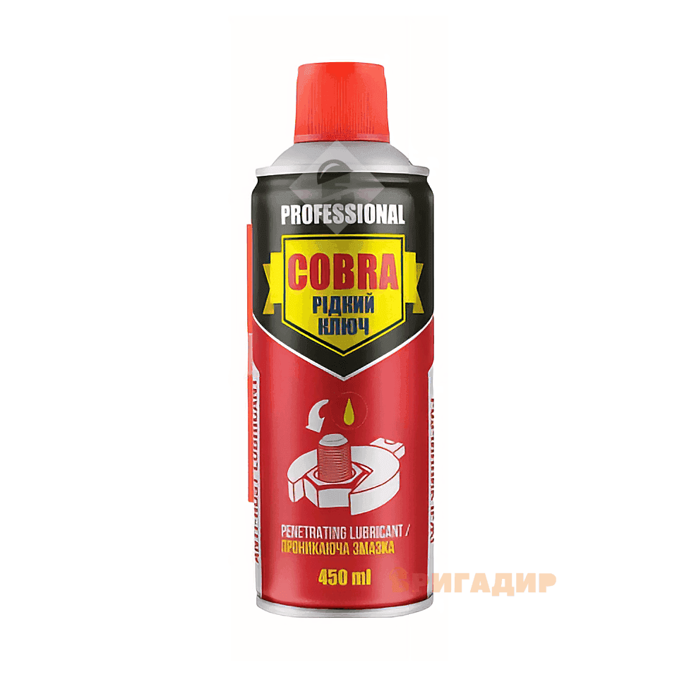 Рідкий ключ, ANTI-RUST LUBRICANT COBRA, 450ml NX45300