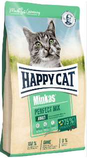 HC Minkas Perfect Mix 0,5kg сухий корм для дорослих котів з птицею, ягням та рибою