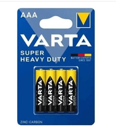 Батарейки R03 Varta Superlife ZcCb AАA 4 шт/блистер 676187