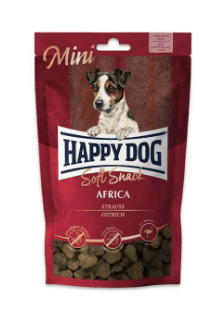 HD SoftSnack Mini Africa 100g мякі закуски д/собак дрібних порід зі страусом та картоплею