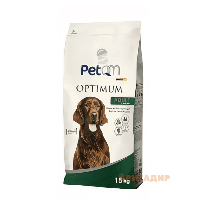 PetQm Dog Optimum Junior 15kg сухий корм для собак з птицею