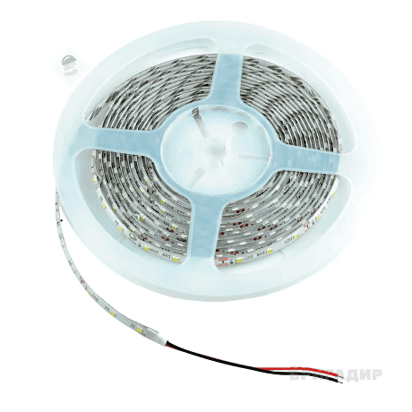 СВІТЛОДІОДНА СТРІЧКА ЛЕБРОН SMD 2835  120 LED 16 W/M DC 12 V 6000K IP 20