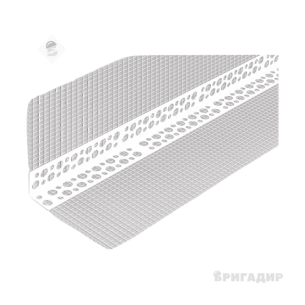 Кутник з сіткою ПЛАСТ 3м GP 125гр/м2 7*7см Лавандовий