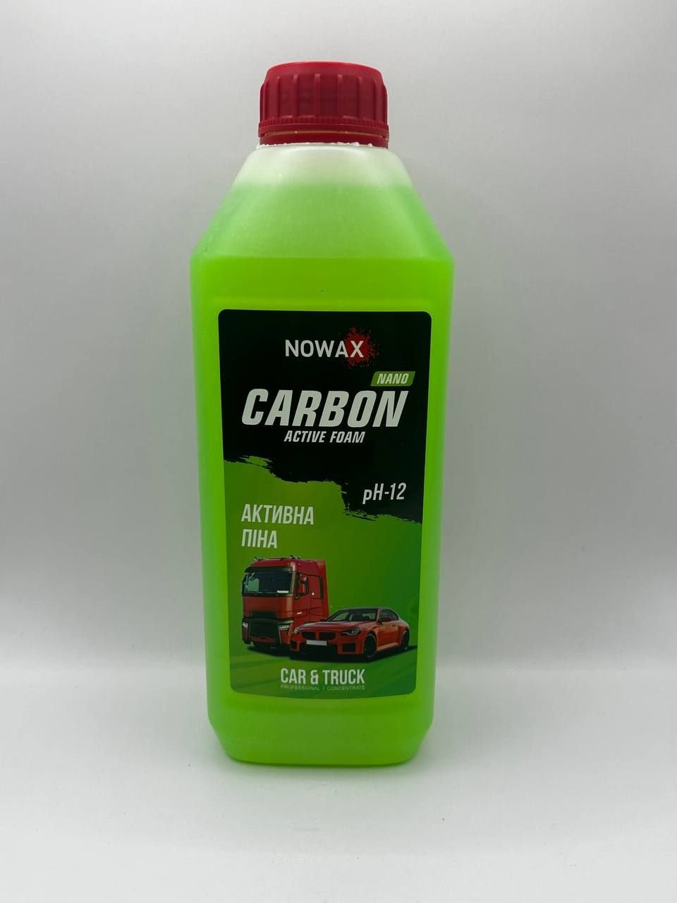 Піна активна суепрконц. для безконтактної мийки NOWAX CARBON NANO ACTIVE FOAM, 1L