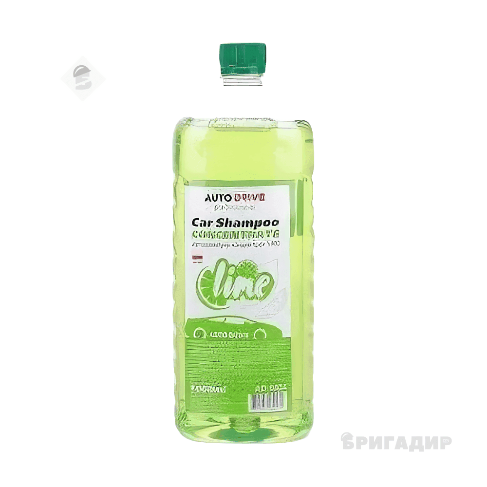 Автошампунь концентрат Auto Drive Car Shampoo Concentrate Лайм 1:100 1L 0064