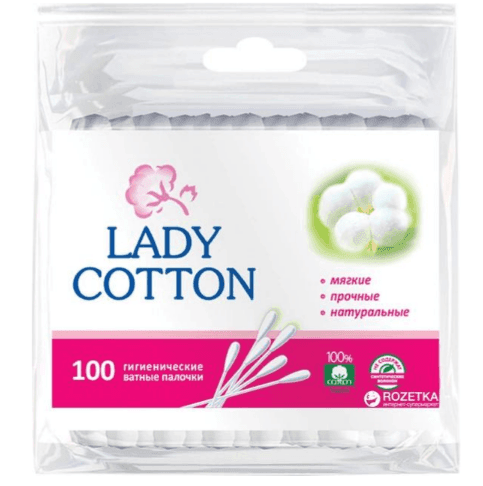 Ватні палички 100шт Lady Cotton