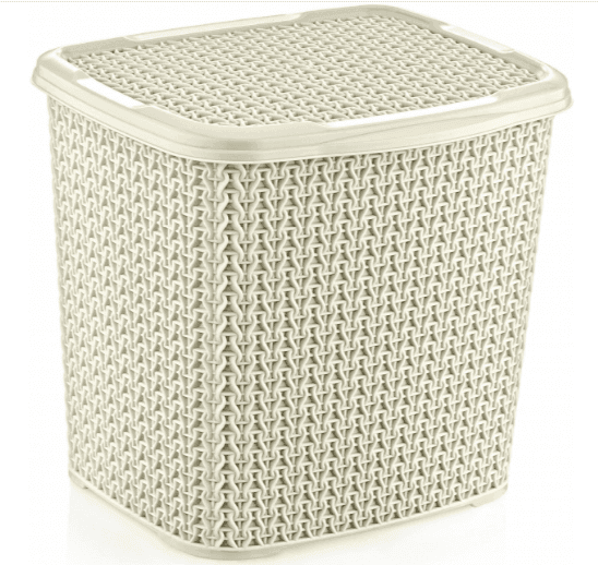 Пластик Короб для миючих засобів KNIT 6,2 л, кремовий O004-X21