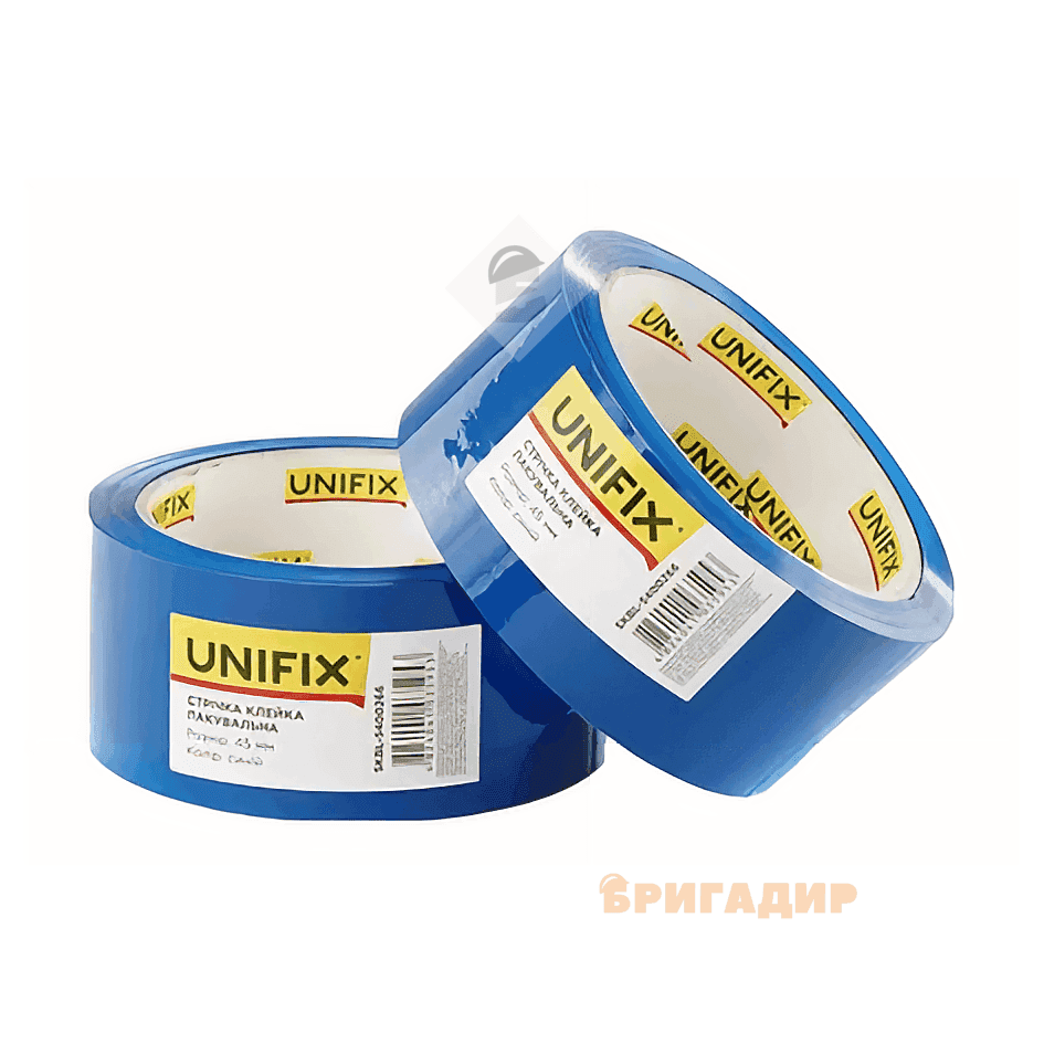 Скотч пакувальний UNIFIX синій 45мм*200м (6/72шт.) (арт.SKBL-5400266) SKBL-5400266