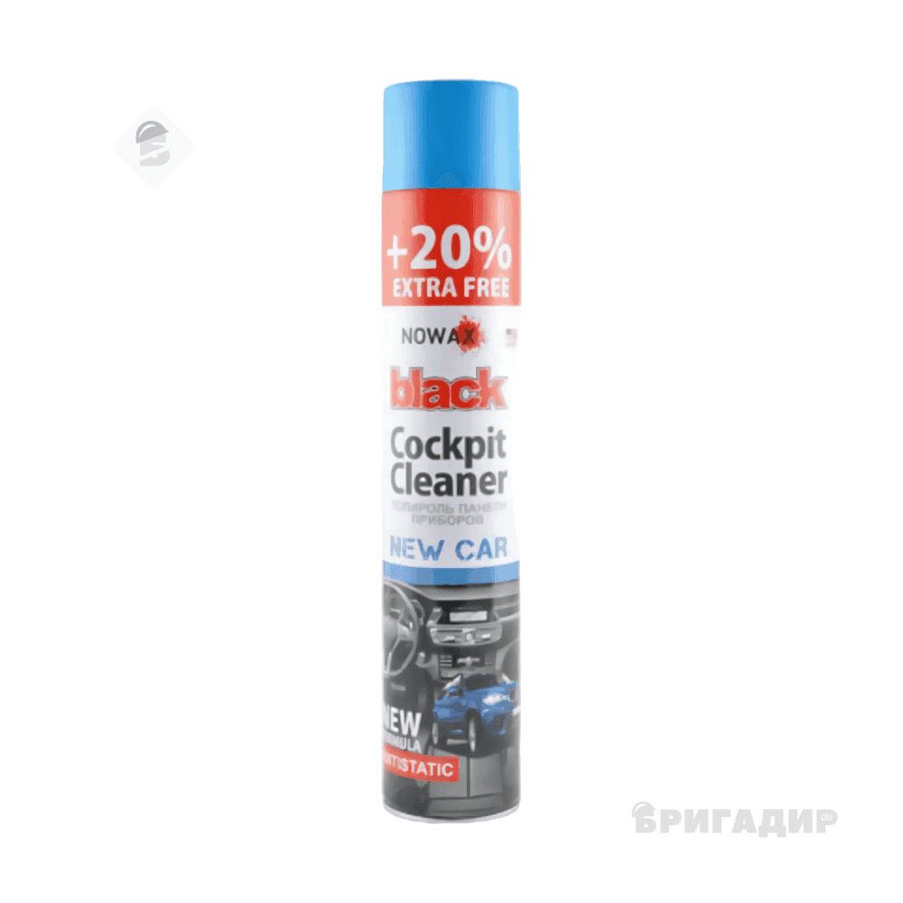 Поліроль панелі, Nowax Spray 750ml-New Car,(12шт.) NX00705