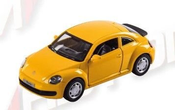 Машина метал 4349 (96шт) "АВТОПРОМ",1:38 Volkswagen The Beetle,відкр.двері,в кор. 14,5*6,5*7см